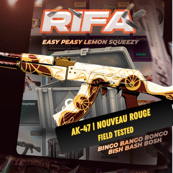 10/01 - AK-47 | Nouveau Rouge (Field-Tested)